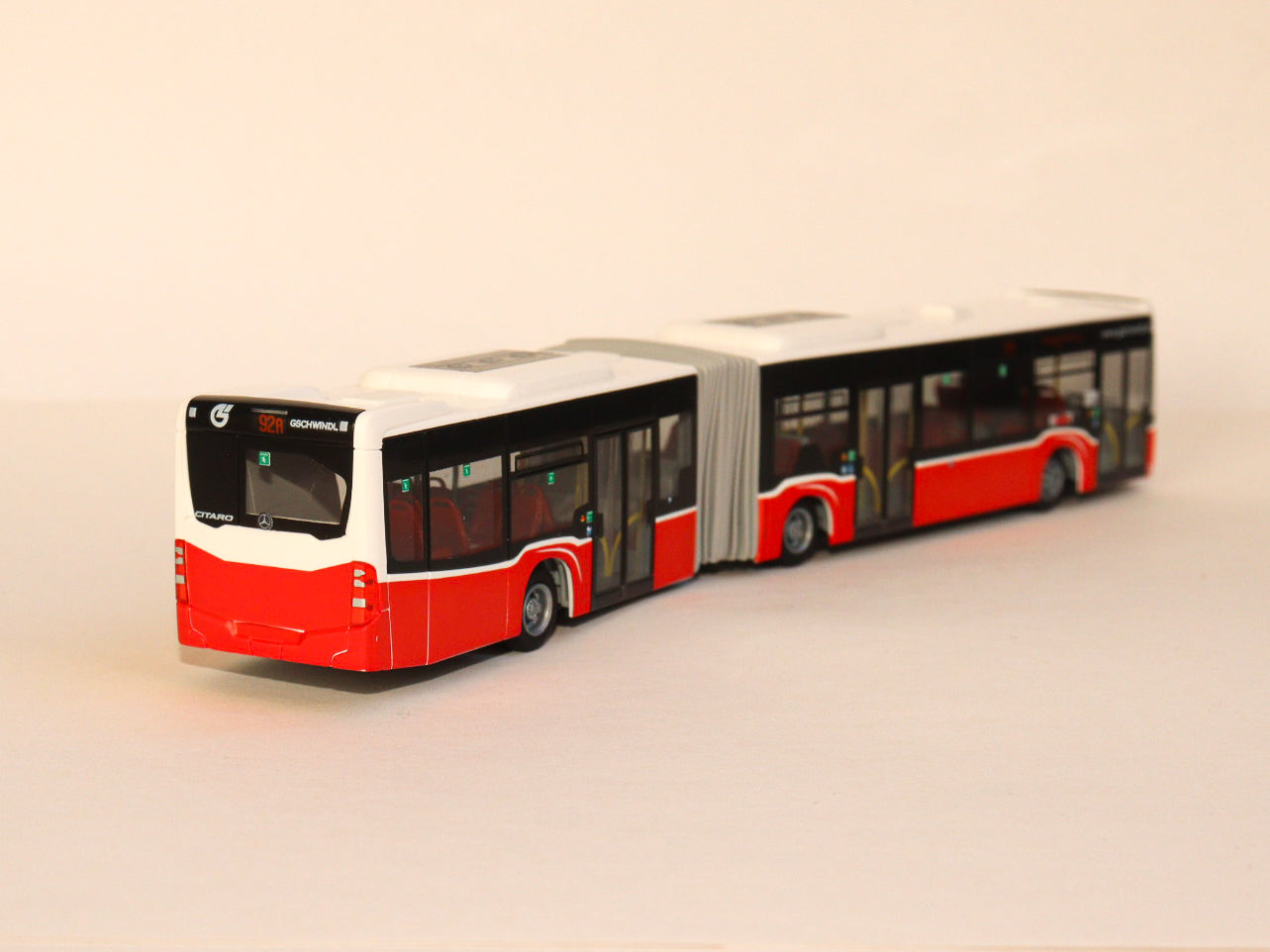 Modellbus Mercedes Citaro G Wien Gschwindl 2015 Modellbus Rietze 73691