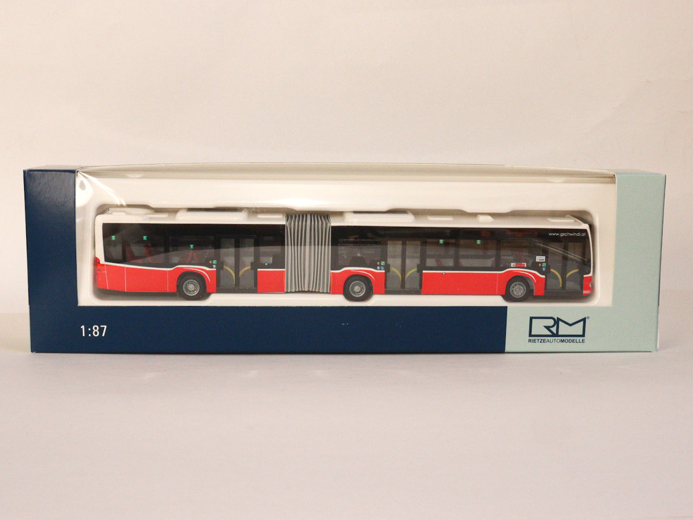 Modellbus Mercedes Citaro G Wien Gschwindl 2015 Modellbus Rietze 73691