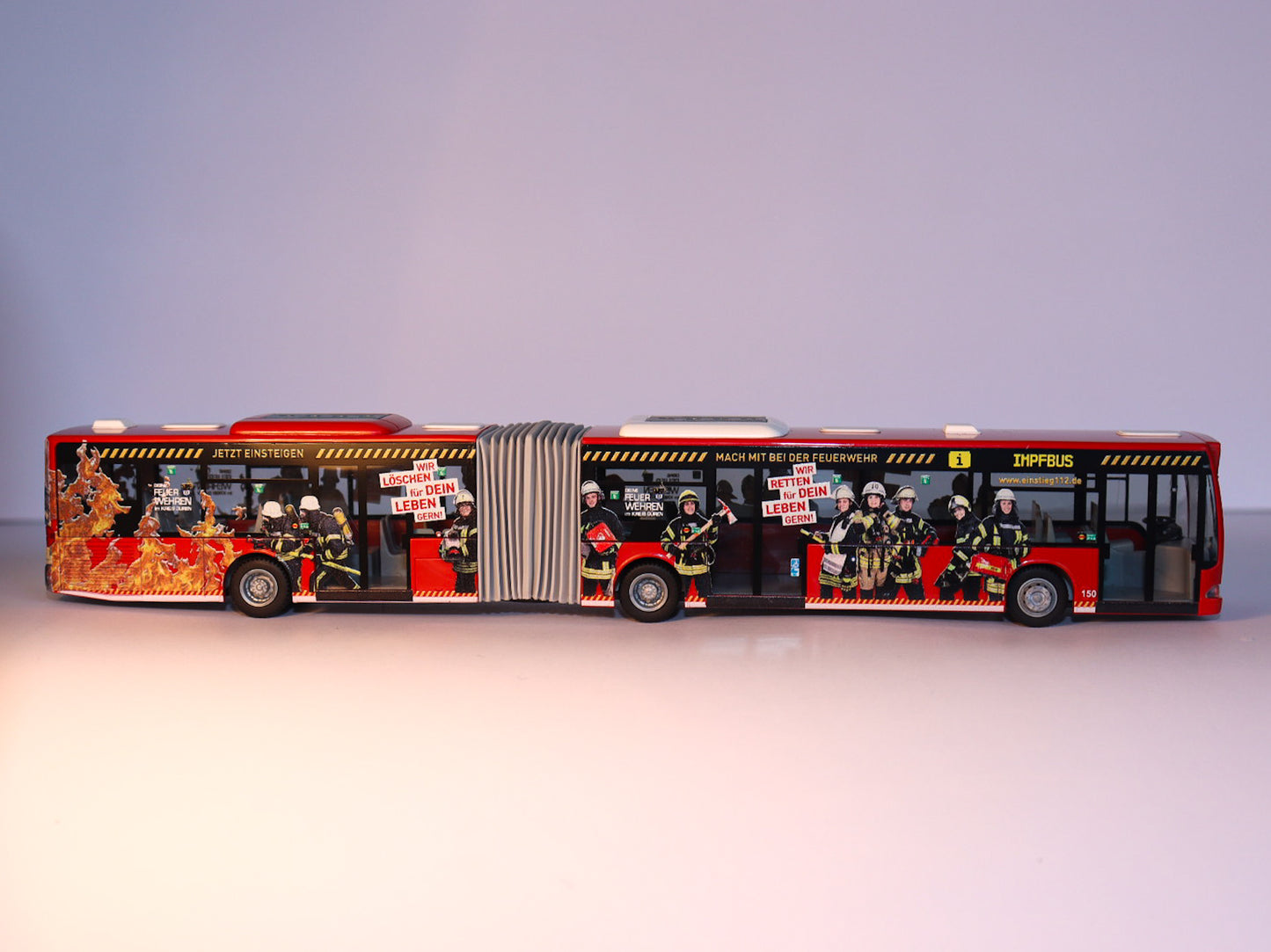 Mercedes Citaro G Kreisfeuerwehrverband Düren Modellbus Rietze 69908
