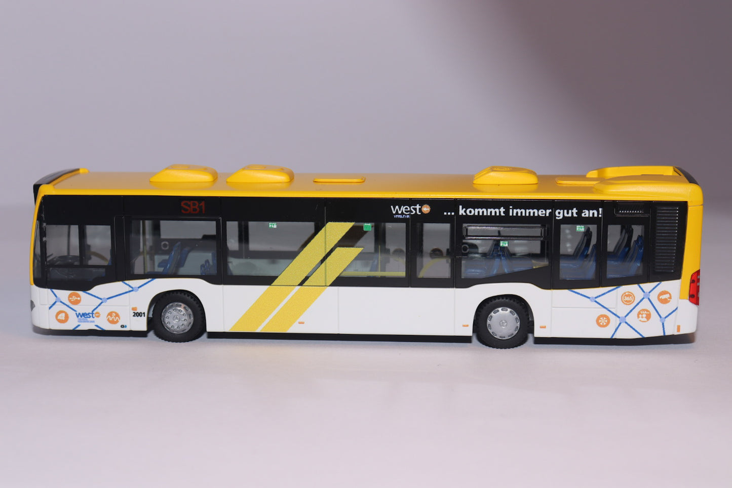 Mercedes Citaro C2 WestVerkehr Geilenkirchen, 2015 Modellbus Rietze 73499