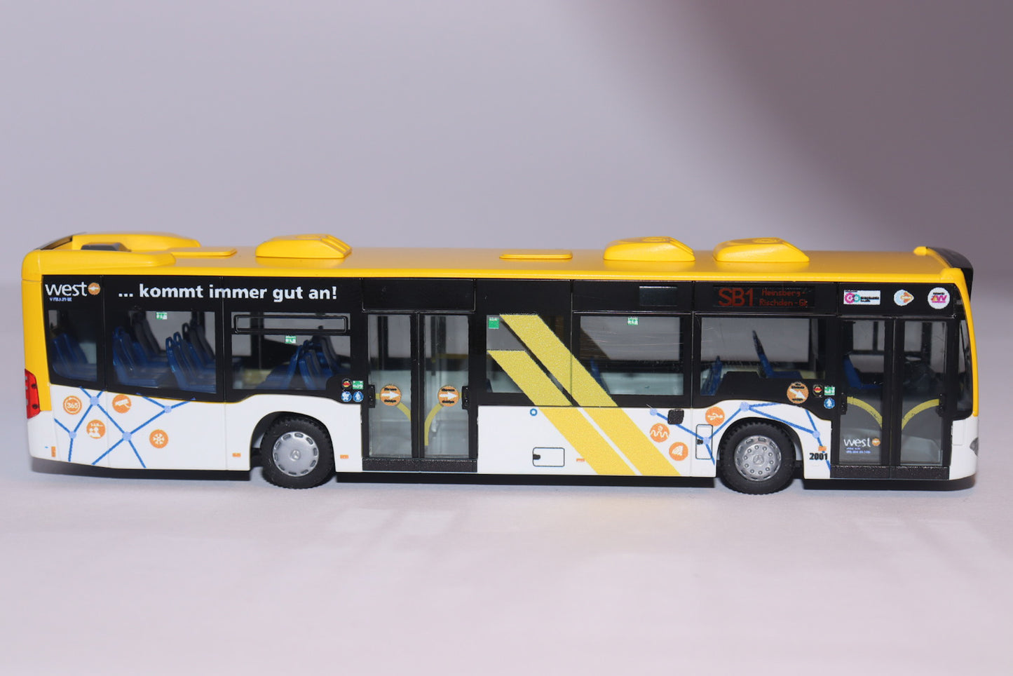 Mercedes Citaro C2 WestVerkehr Geilenkirchen, 2015 Modellbus Rietze 73499
