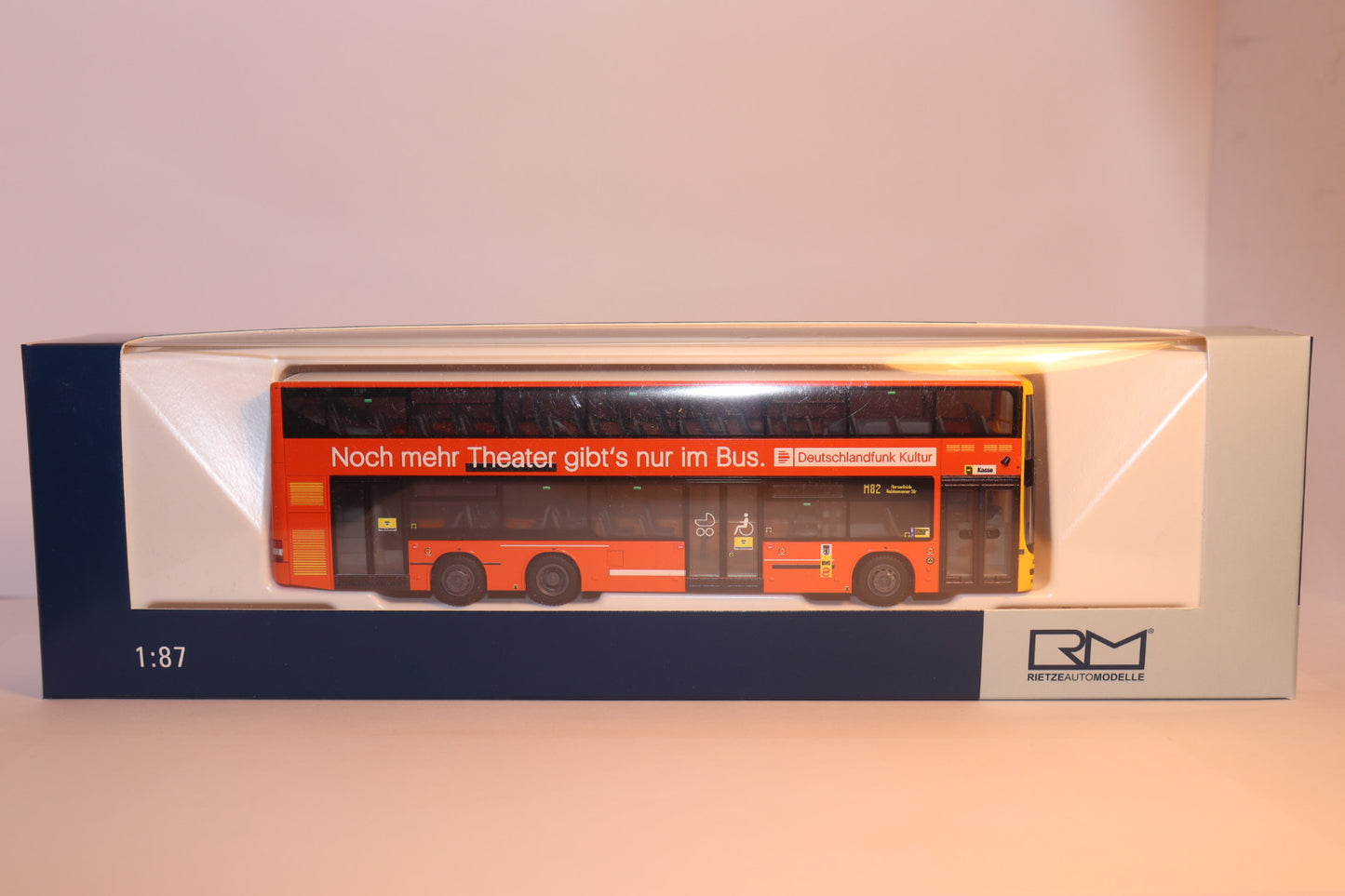 MAN Lion s City DL07, BVG Deutschlandfunk - Modellbus Rietze 67698