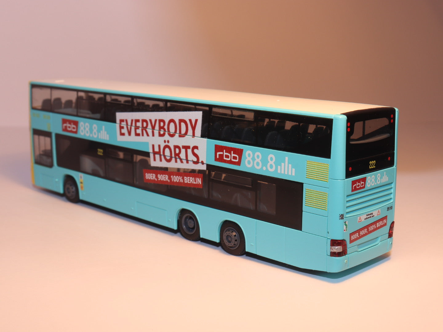 MAN Lions City DL07 BVG - rbb 88.8 Modellbus Rietze 67796