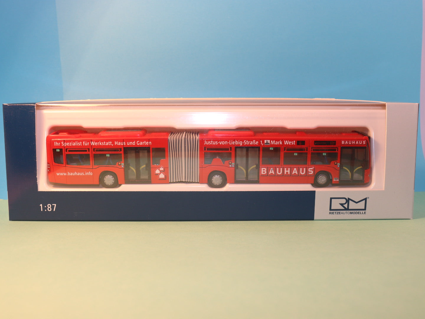 Citaro C2 G 15 bus service Kocher Bauhaus model bus Rietze 73668