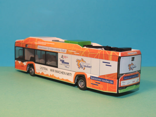 Solaris New Urbino 12 H2 Üstra Hannover model bus Rietze 77009
