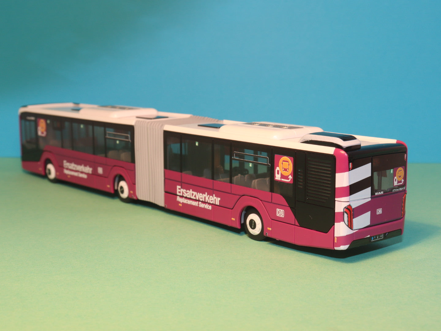 MAN Lion s City 18, DB SEV -
Schienenersatzverkehr Modellbus Rietze 75855