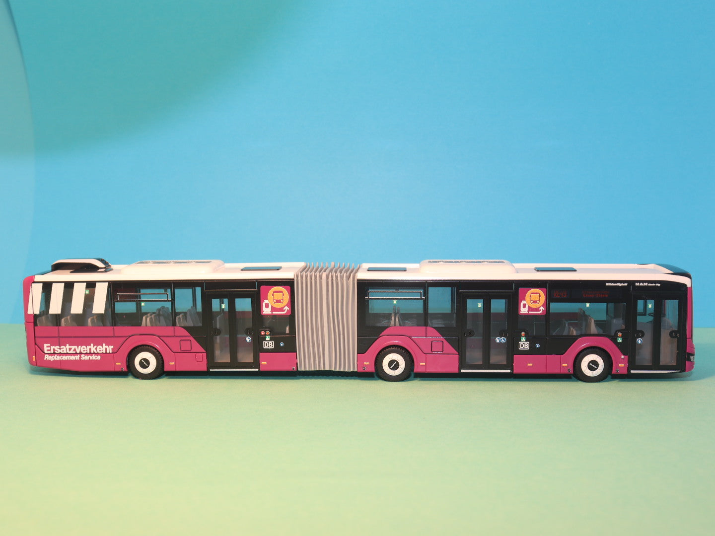 MAN Lion s City 18, DB SEV -
Schienenersatzverkehr Modellbus Rietze 75855