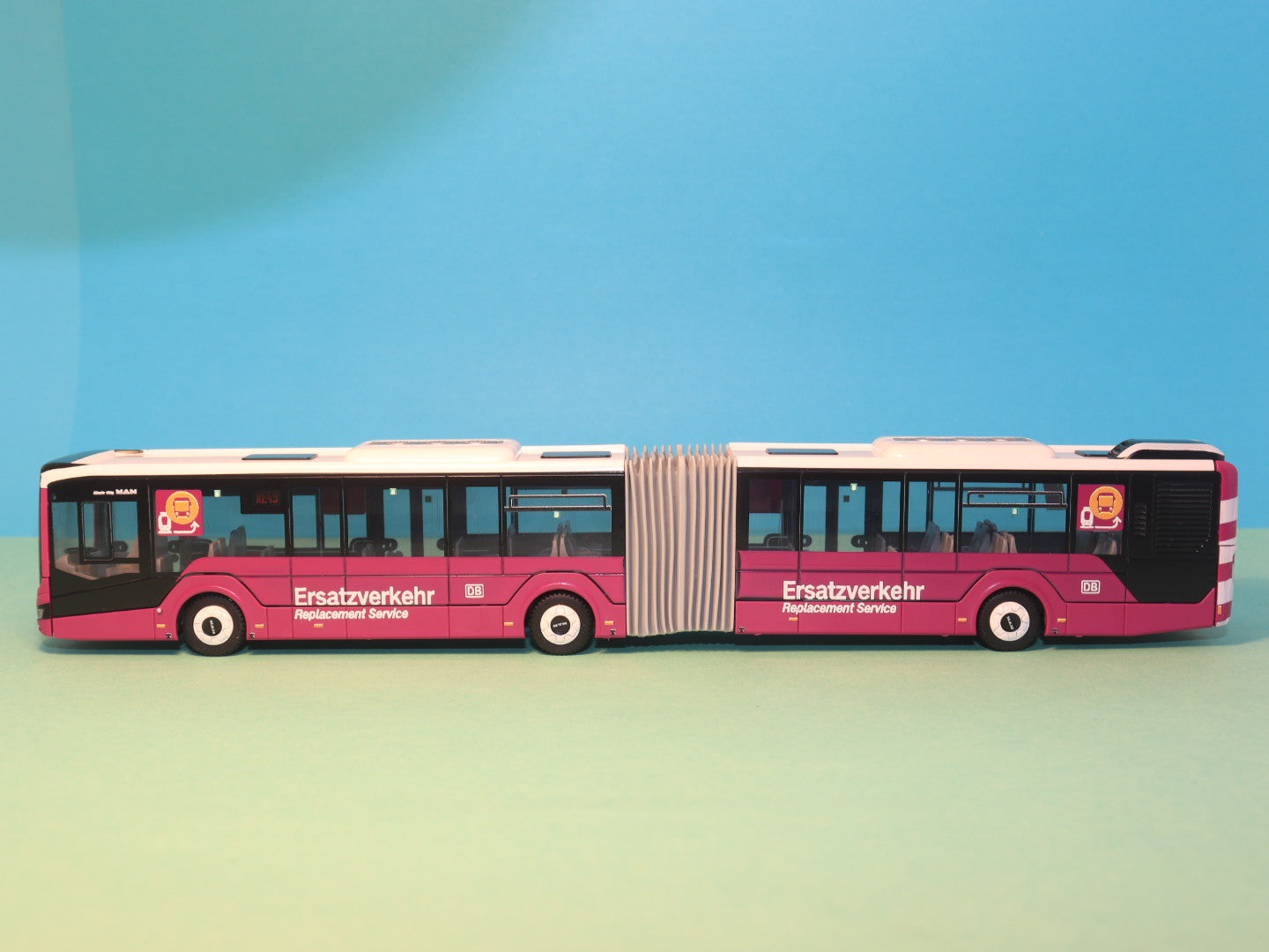 MAN Lion s City 18, DB SEV -
Schienenersatzverkehr Modellbus Rietze 75855
