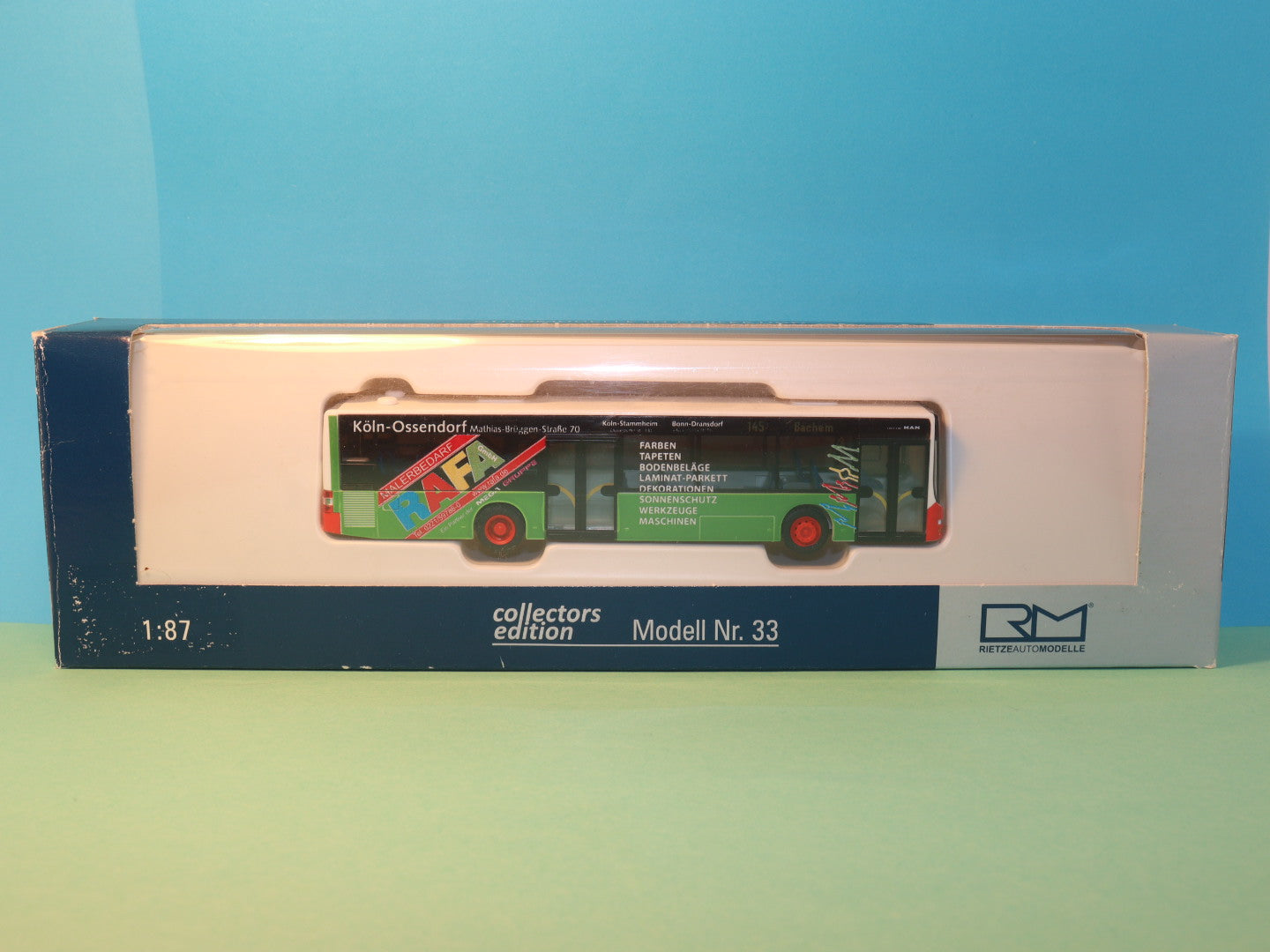 MAN Lions City 12 KVB - RAFA Köln Modellbus Rietze 67472