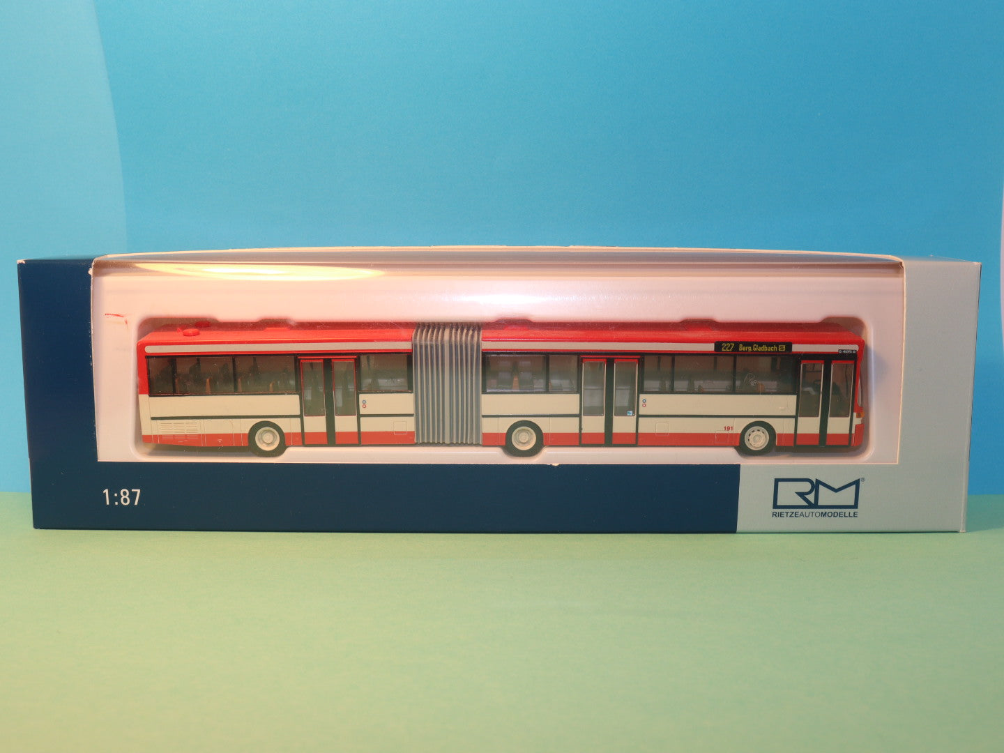 Mercedes O405 G Wupsi Leverkusen Modellbus Rietze 69835