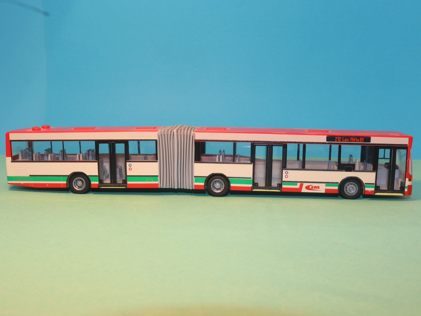 Mercedes O405 GN2 KWS - Wupsi Leverkusen Modellbus Rietze 76405