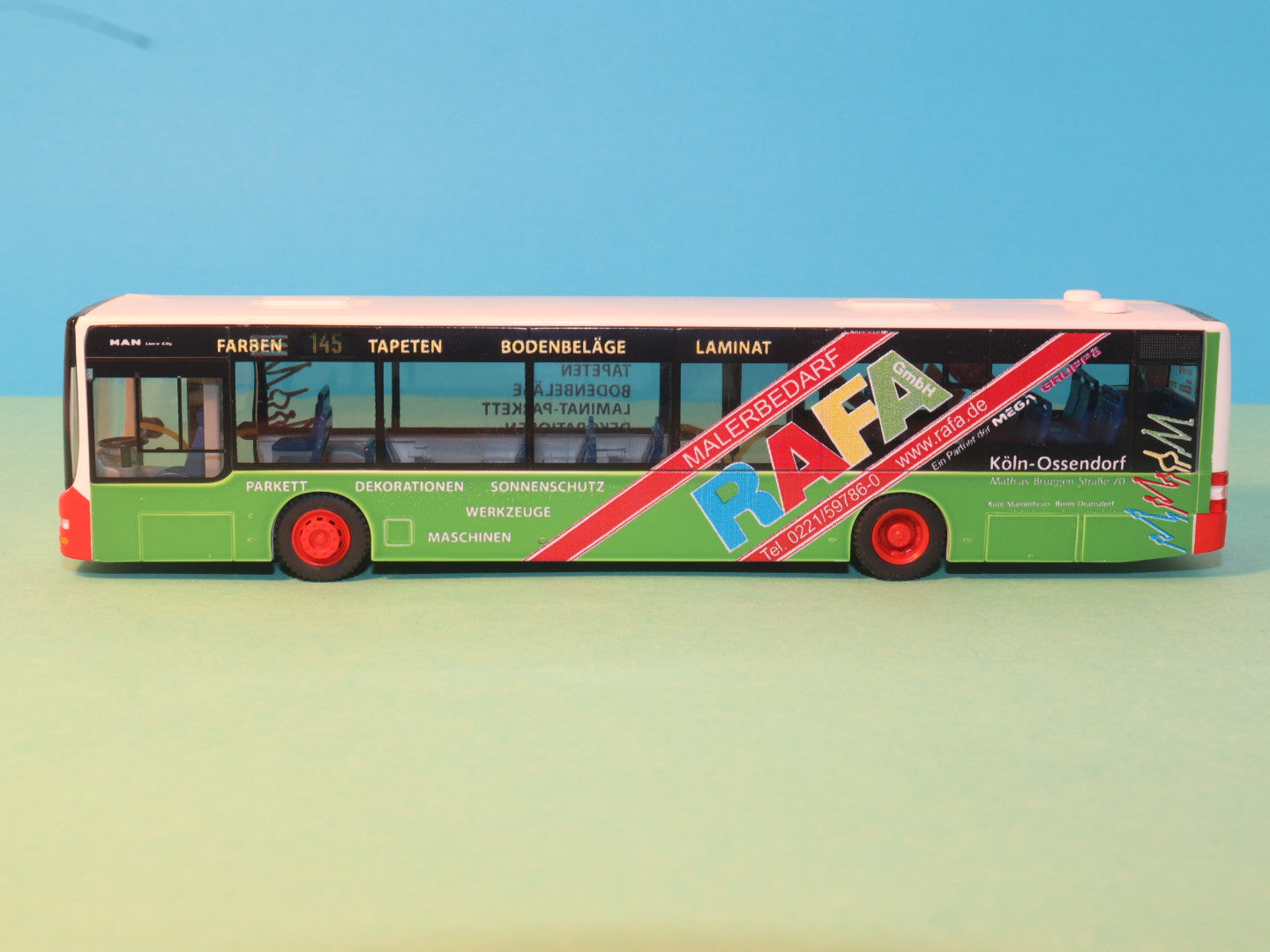 MAN Lions City 12 KVB - RAFA Köln Modellbus Rietze 67472