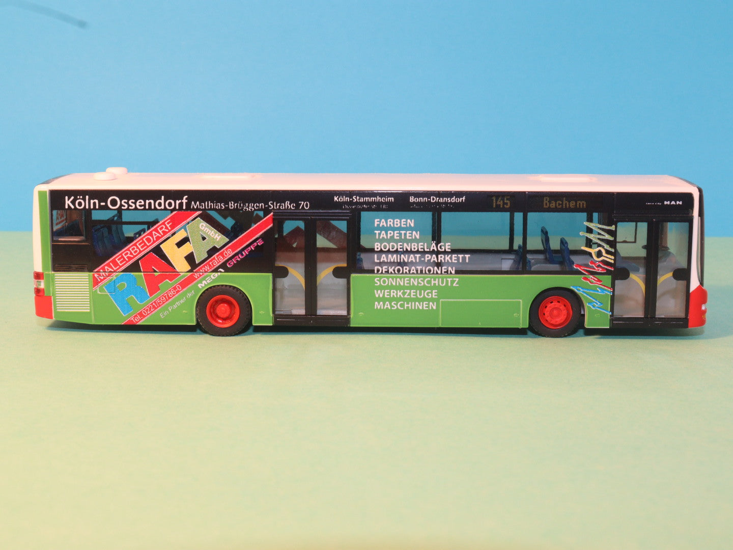MAN Lions City 12 KVB - RAFA Köln Modellbus Rietze 67472