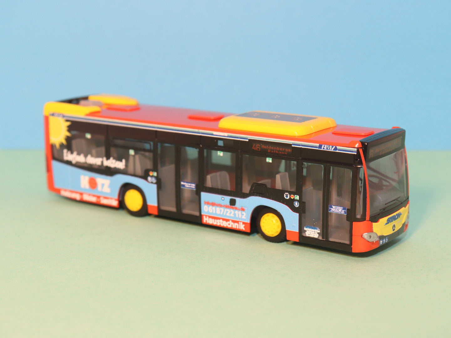 Mercedes Citaro K, Stroh Bus-Verkehr,Altenstadt Modellbus Rietze 67941