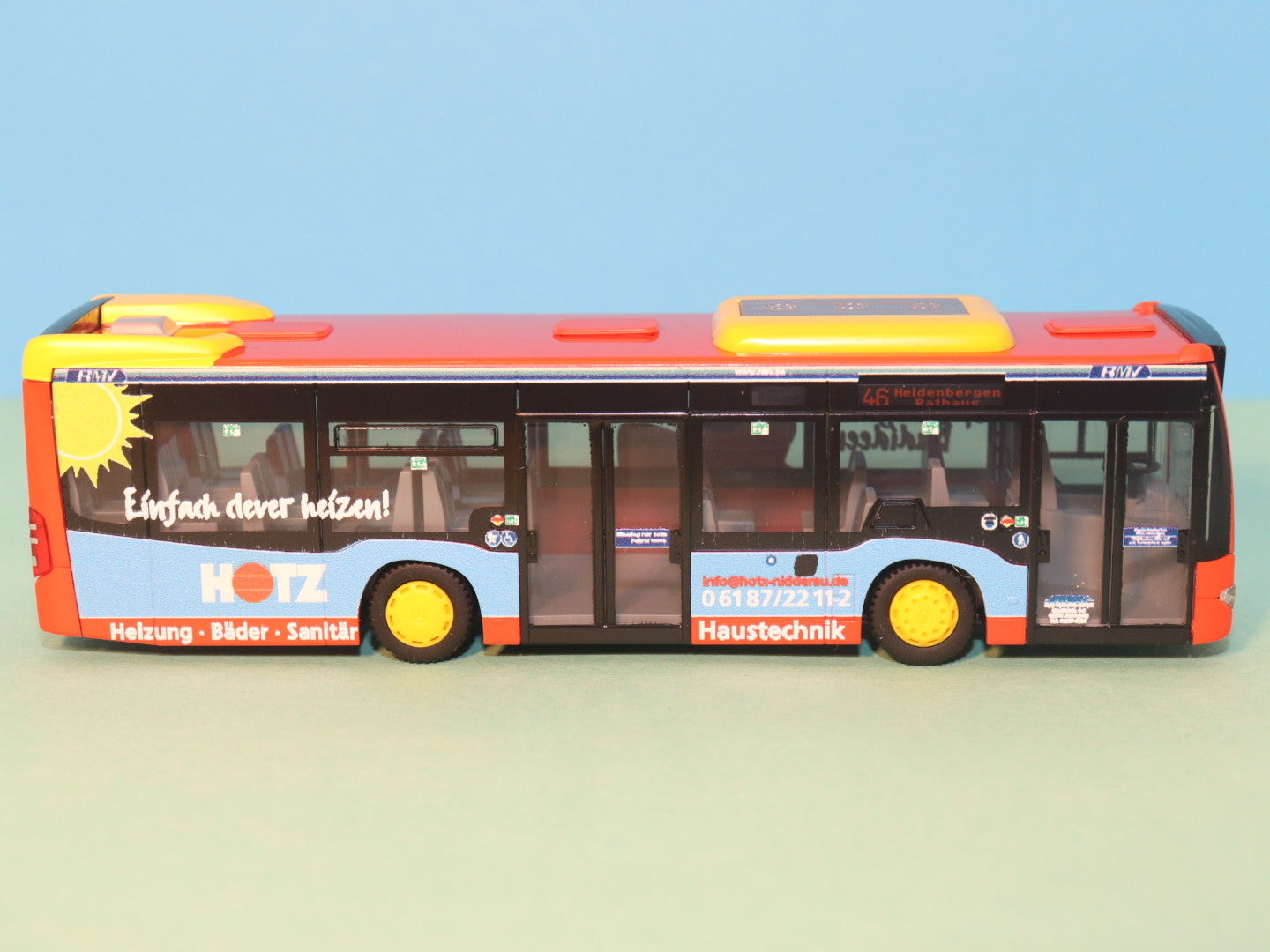 Mercedes Citaro K, Stroh Bus-Verkehr,Altenstadt Modellbus Rietze 67941