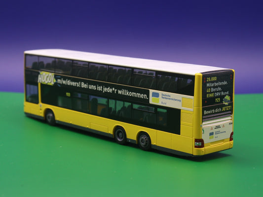MAN Lions City DL07 - BVG Berlin - Deutsche Rentenversicherung Modellbus Rietze 67795
