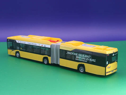 BVG Berlin - Solaris Urbino 18 ‘ 19 electric - Mach mal Halblang Modellbus Rietze 76706