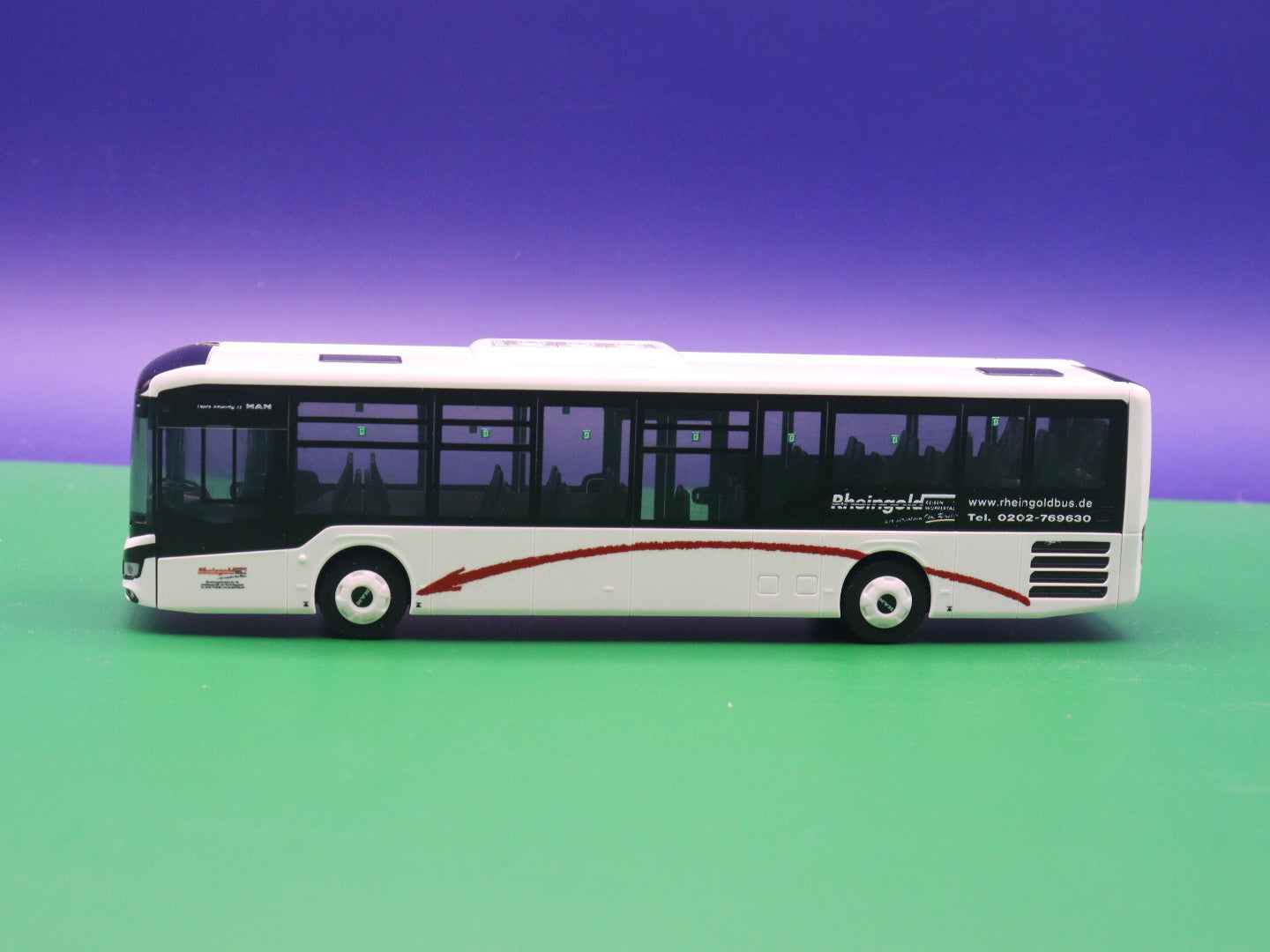 MAN Lions Intercity LE - Rheingold Reisen - Modellbus Rietze 74773