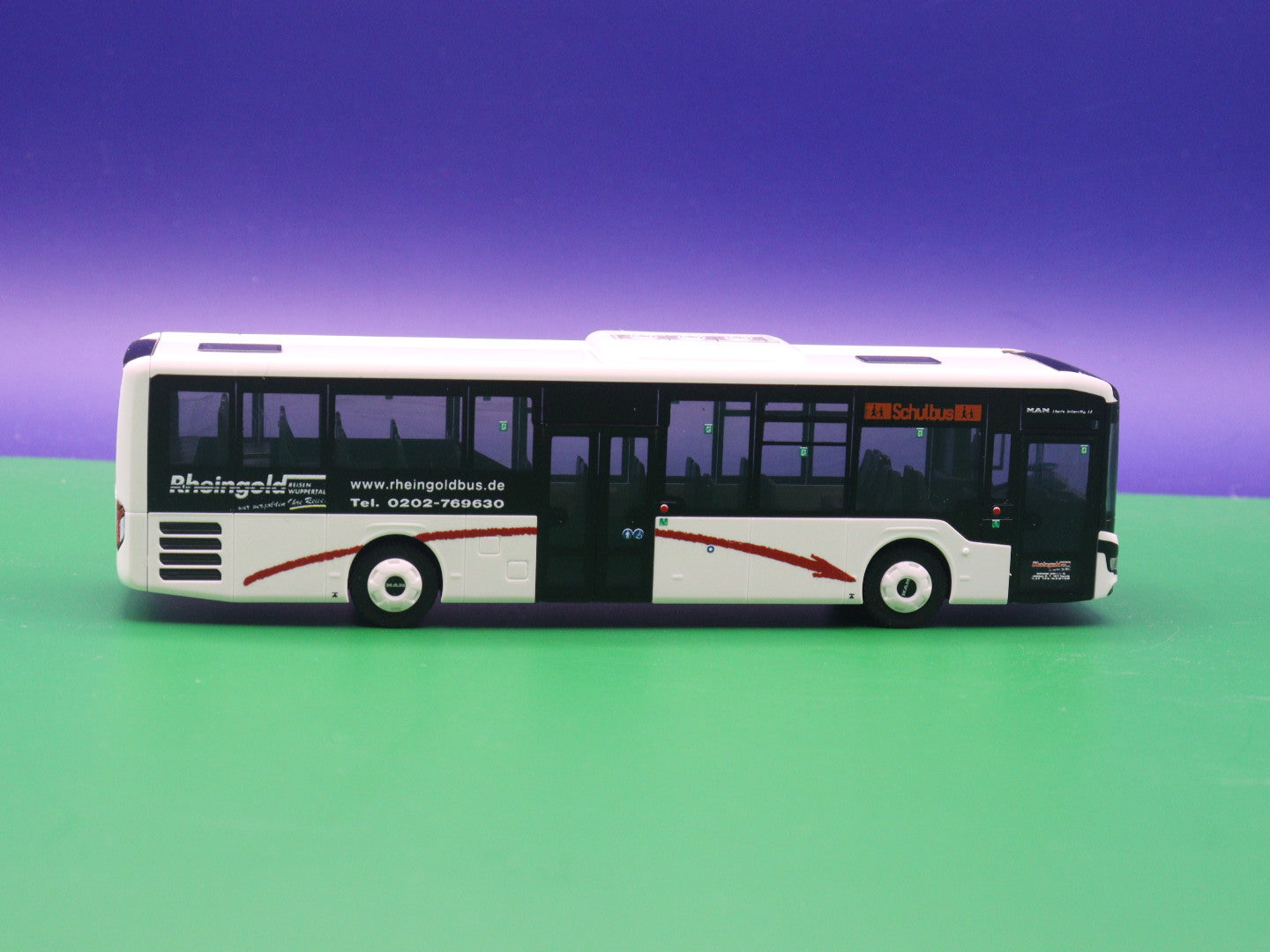 MAN Lions Intercity LE - Rheingold Reisen - Modellbus Rietze 74773