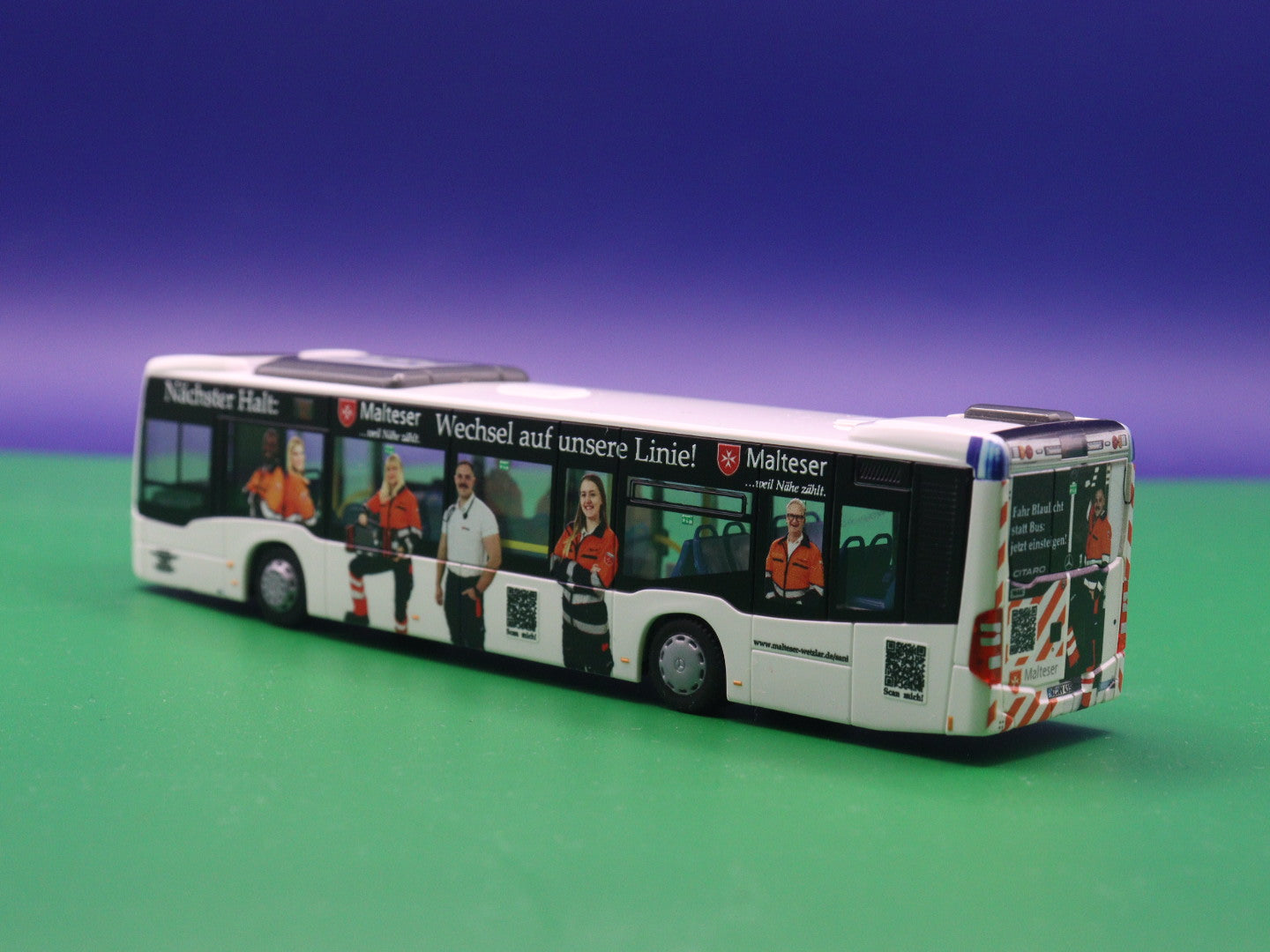 Mercedes Benz Citaro 2 - Malteser Wetzlar - Modellbus Rietze 69361