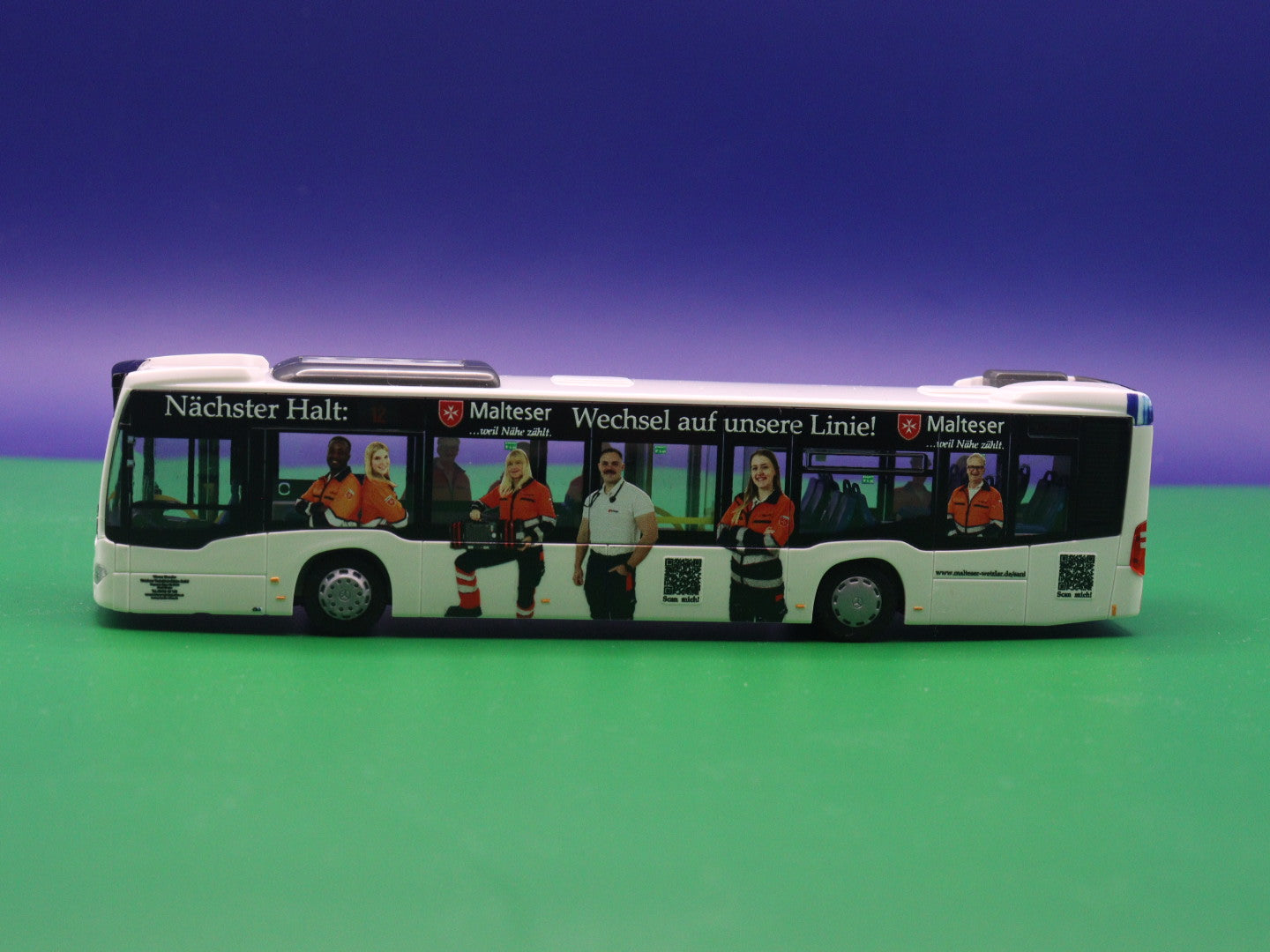 Mercedes Benz Citaro 2 - Malteser Wetzlar - Modellbus Rietze 69361