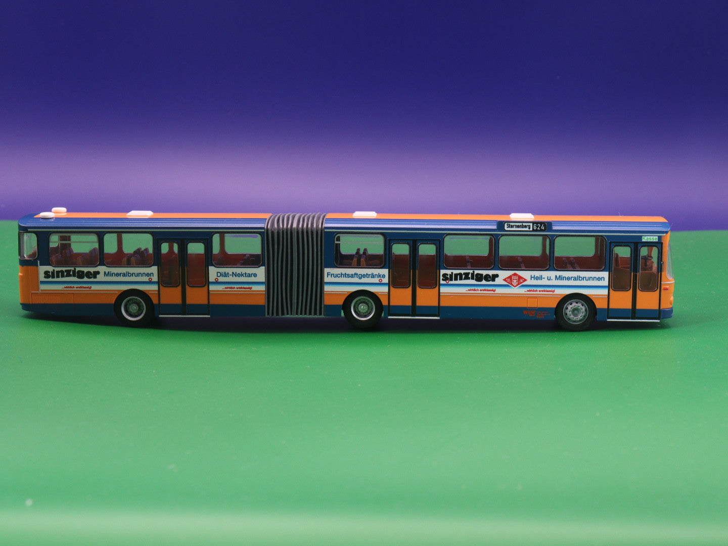 Mercedes O305 G - WSW - Wuppertaler Stadtwerke Modellbus Rietze 74535