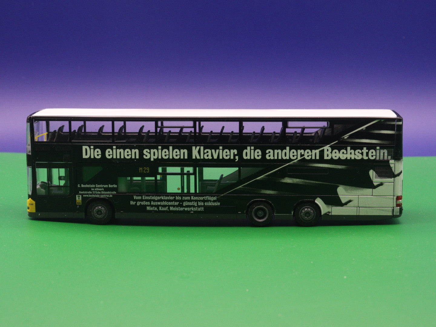 MAN Lions City DL07 - BVG Berlin - C. Rechstein Centrum Berlin Wagen 3148 Modellbus Rietze (Ohne Originalverpackung)