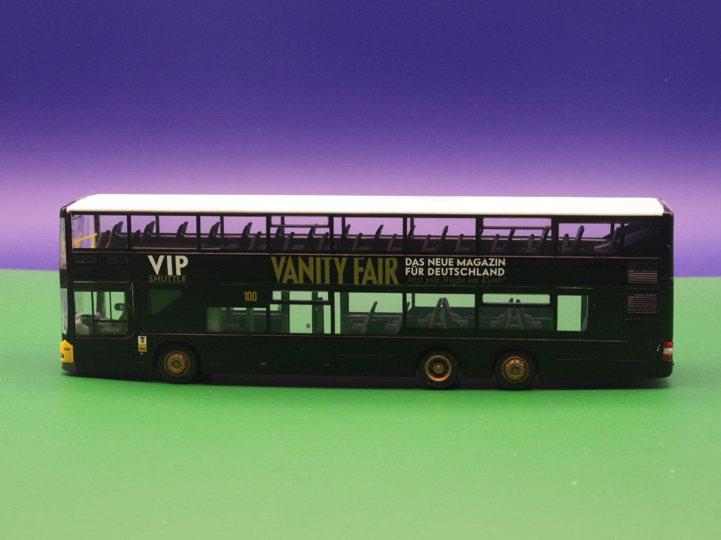 MAN Lions City DL07 - BVG Berlin - VIP Shuttle Wagen 3106 Modellbus Rietze (OHNE OVP)
