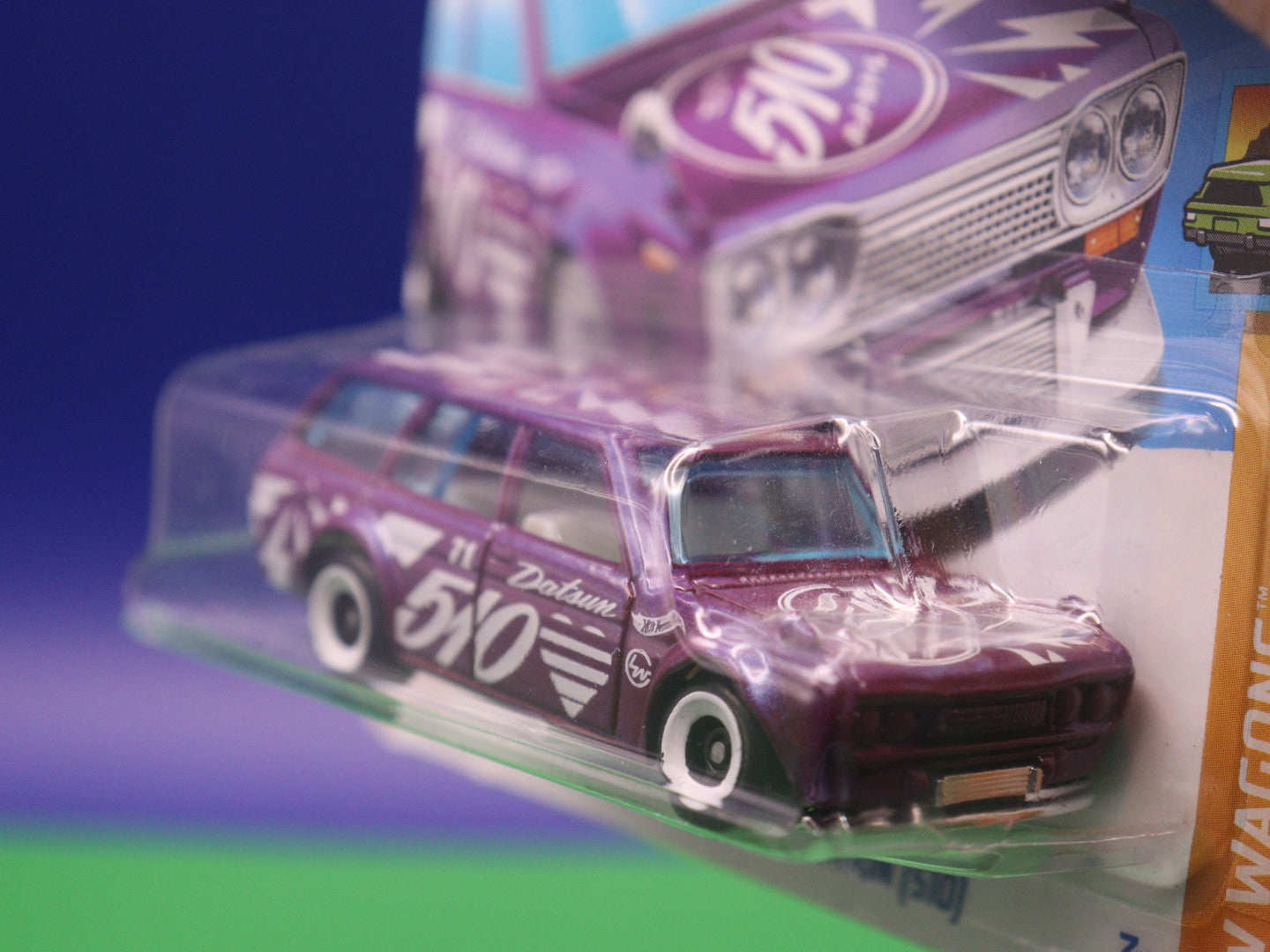 Hot Wheels - Datsun Bluebird Wagon - Modellauto Mattel