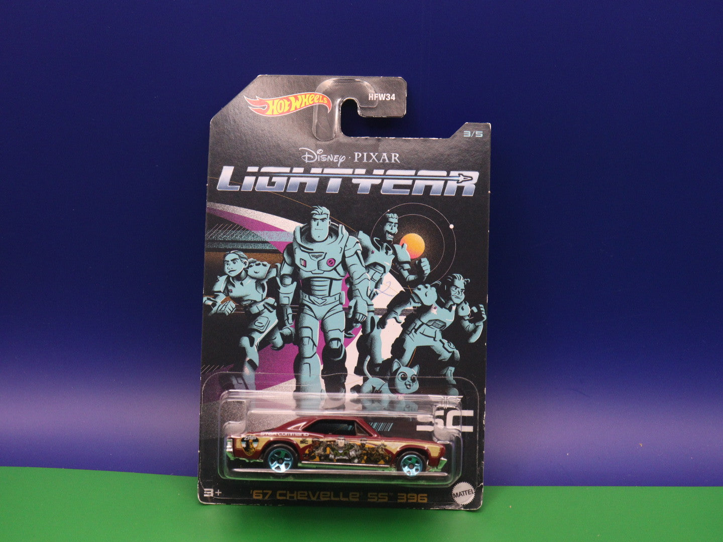 Hot Wheels Pixar Buzz Lightyear '67 Chevelle SS 396 - Mattel Modellauto