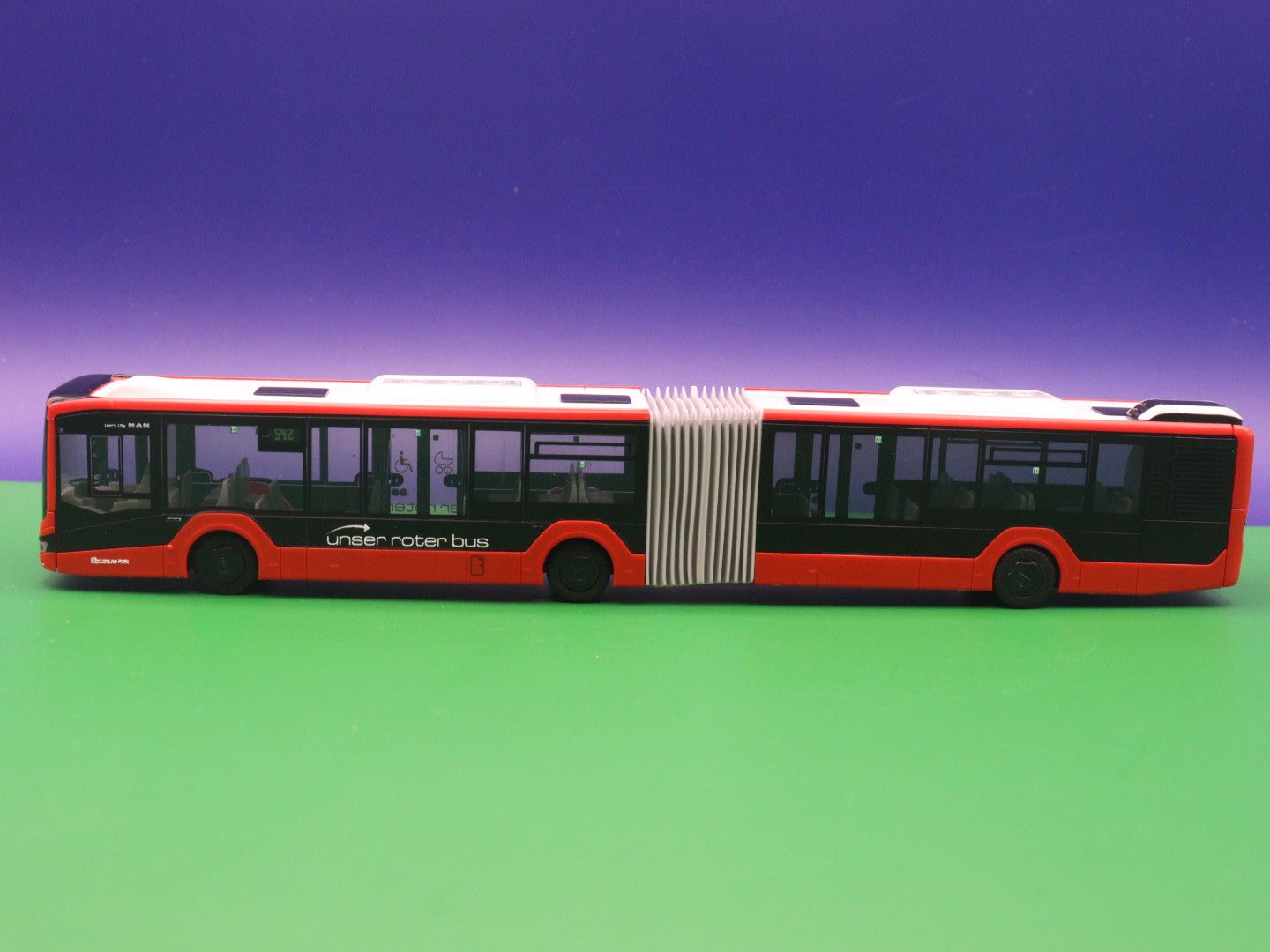 MAN Lions City 18 - Unser roter Bus - Modellbus Rietze 75854