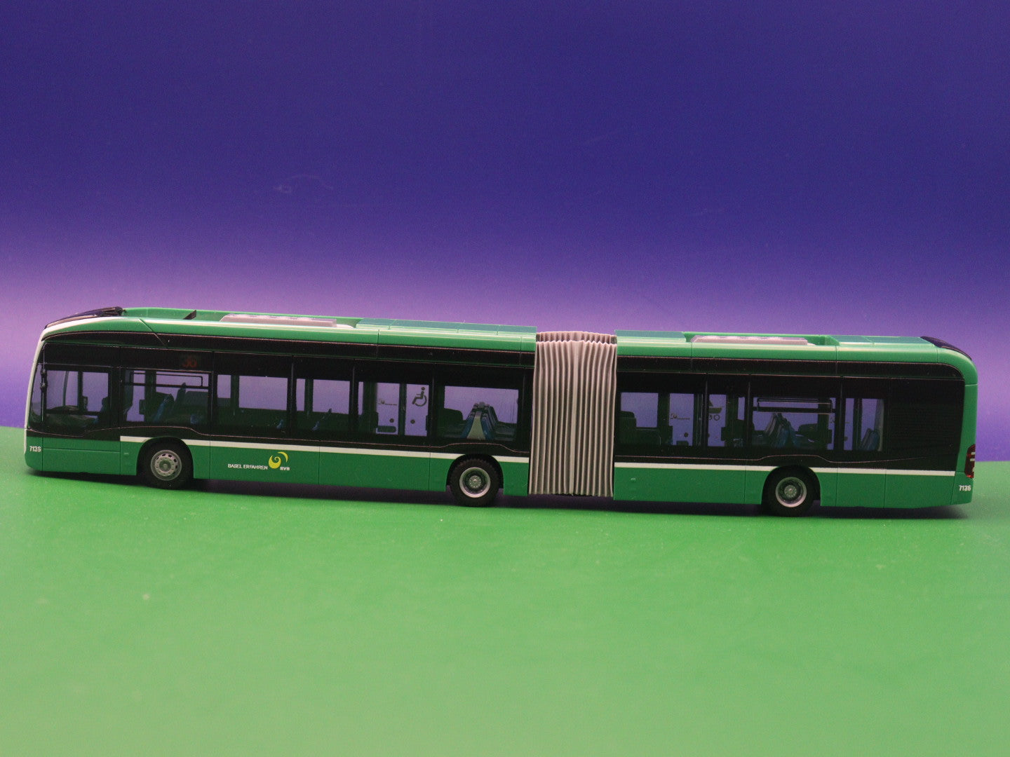 Mercedes eCitaro G - BVB Basle - Modellbus Rietze 77627