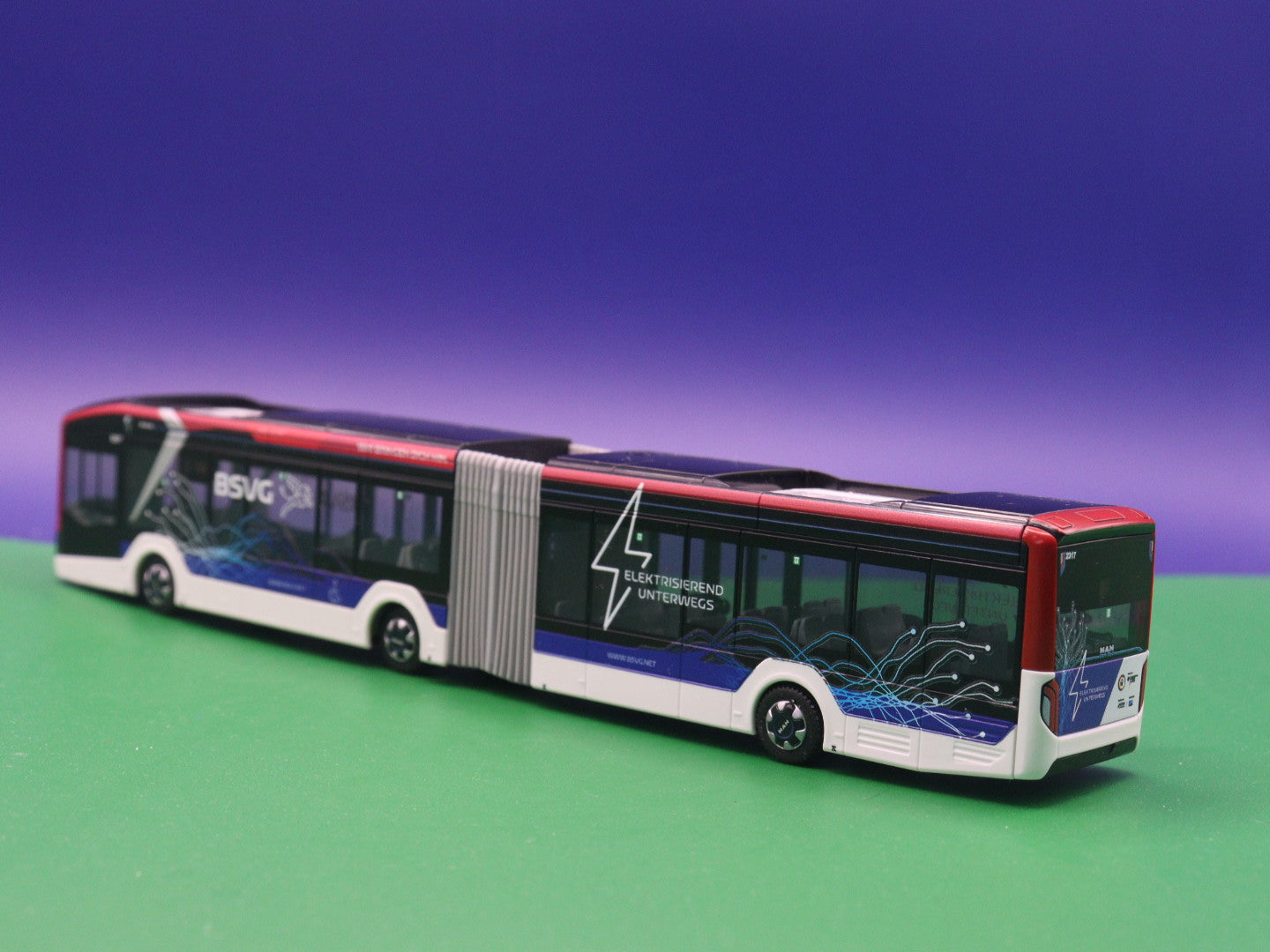 MAN Lion's City 18E - BSVG Braunschweiger Braunschweiger Verkehrs-GmbH- Modellbus Rietze 76516