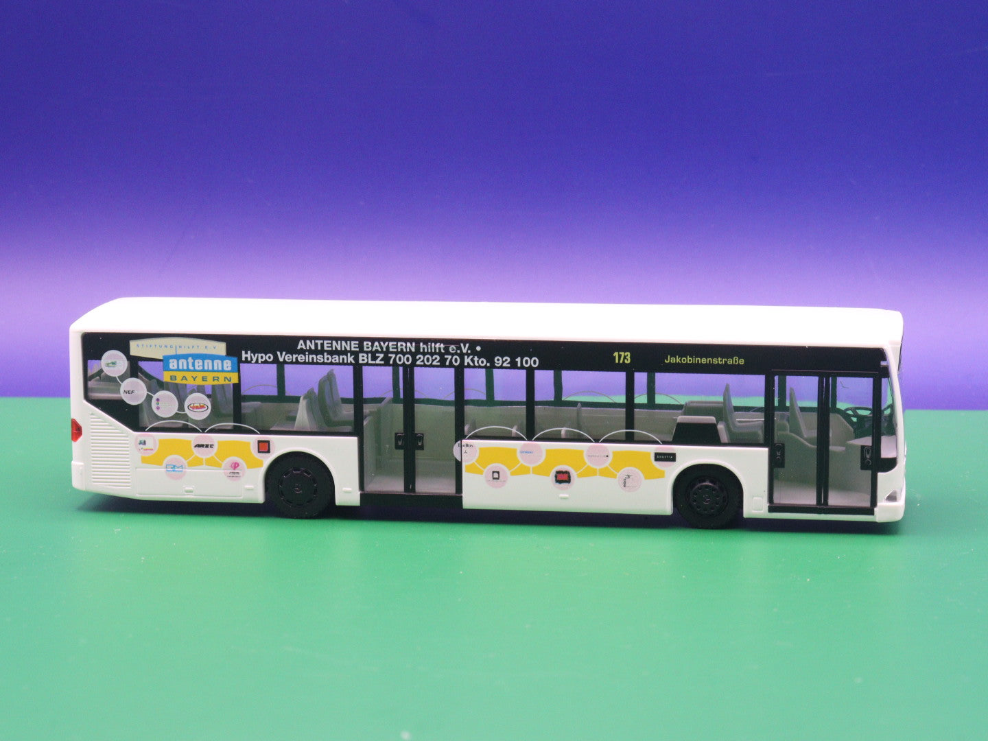 Mercedes Benz O530 Citaro - Antenne Bayern - Infra Fürth - Modellbus Rietze 62620