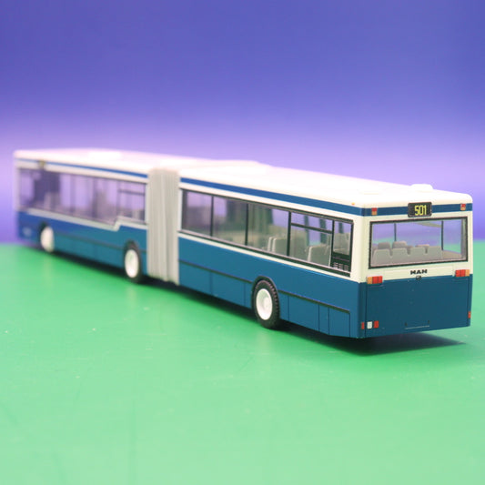 MAN NG - Rhein Sieg Verkehrsverbund Troisdorf - Linie 501 Siegburg BF ü. Siglar - Modellbus Rietze