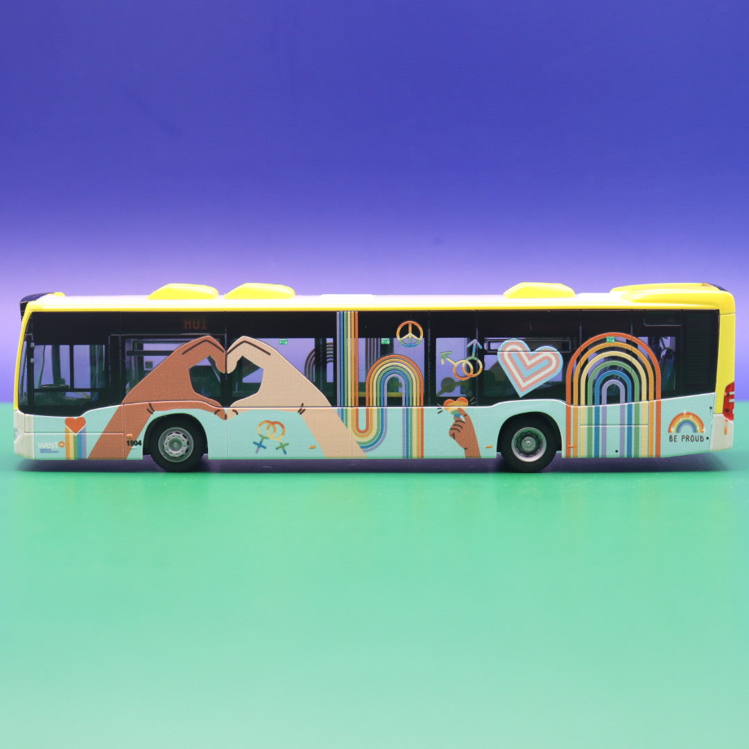 Mercedes Benz Citaro C2 - Westverkehr Geilenkirchen - Pride Bus - Modellbus Rietze 73519