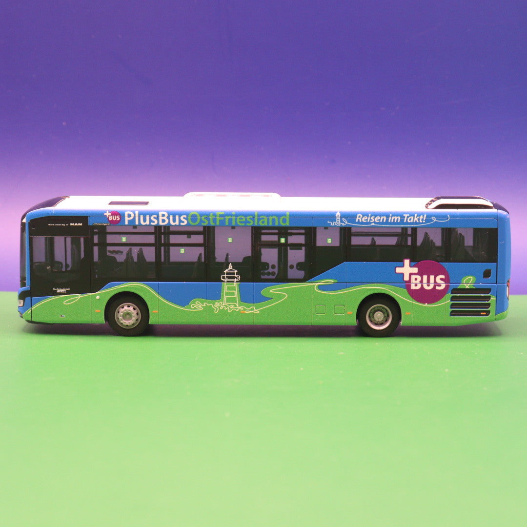 MAN Lions Intercity LE - DB Weser Ems - PlusBus Ostfriesland - Modellbus Rietze 74784