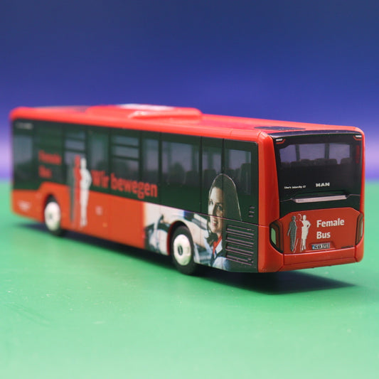 MAN Lions Intercity LE - Female Bus - Wir bewegen - Modellbus Rietze