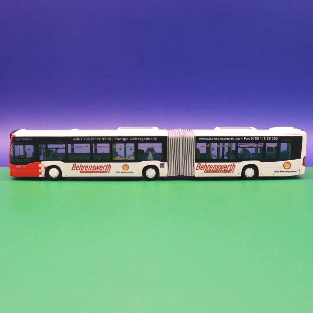 Mercedes Benz Citaro C2 G - Verkehrsgemeinschaft Osnabrück - Behrenswert Energieservice - Modellbus Rietze 73679