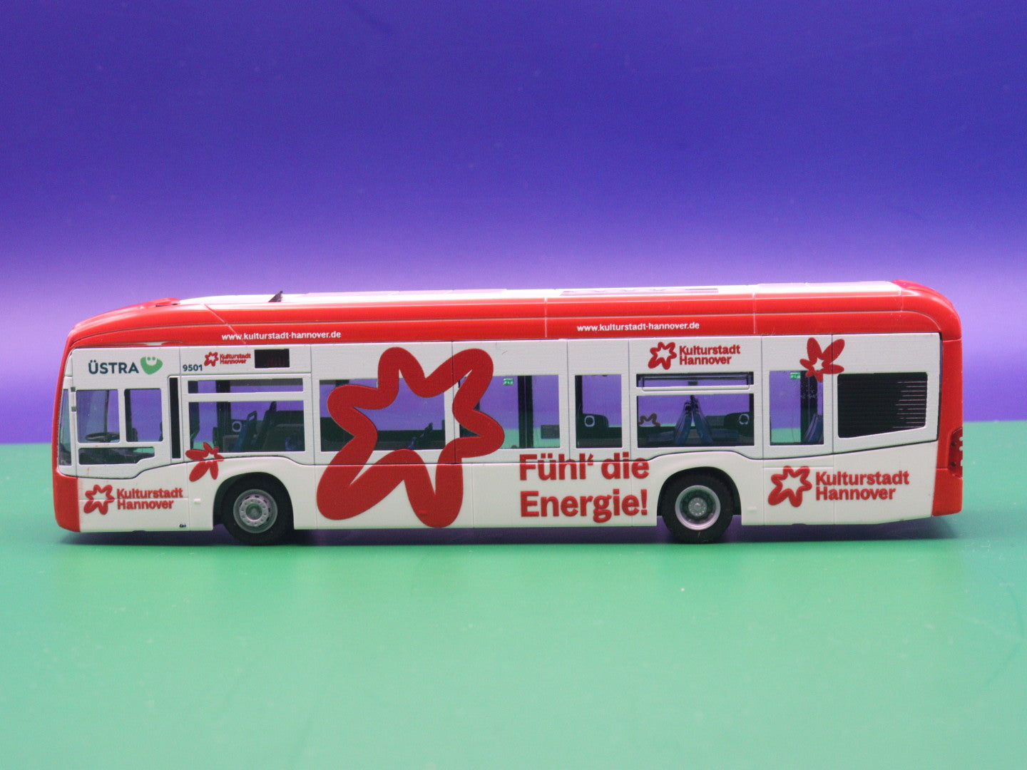 Mercedes Benz eCitaro - Üstra Kulturstadt Hannover - Modellbus Rietze 75597