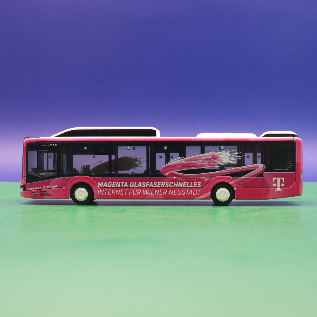 MAN New Lions City 12 - Magneta - Wiener Linien - Modellbus Rietze 75414