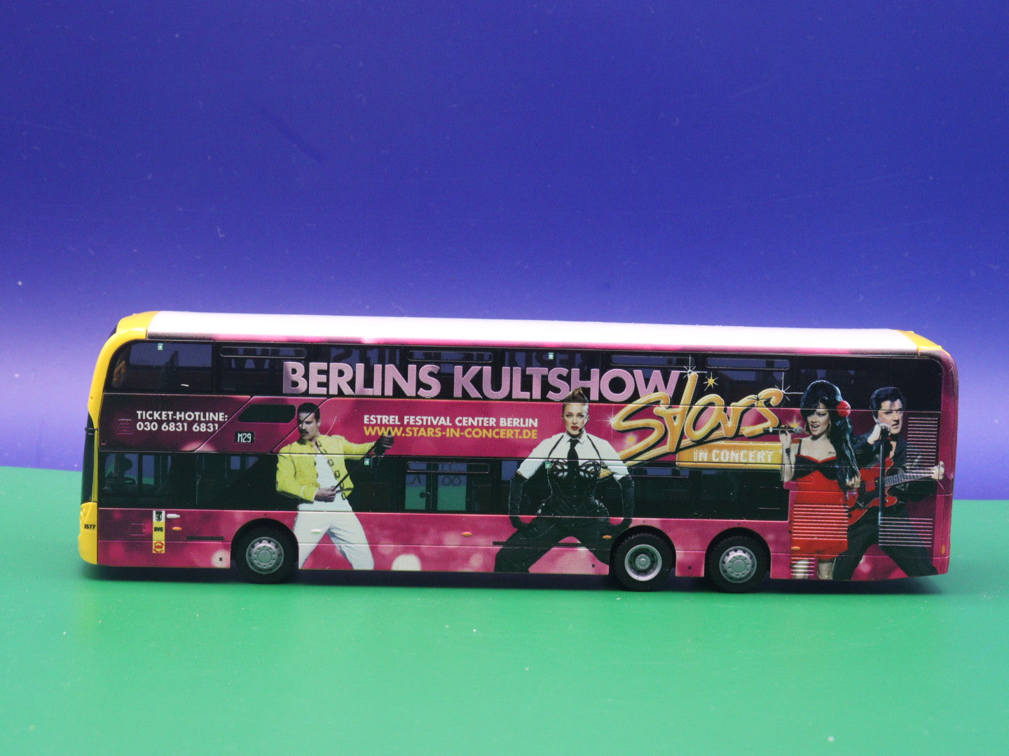 Alexander De Enviro 500 - BVG Berlin - Stars in Concert - Modellbus Rietze 78025