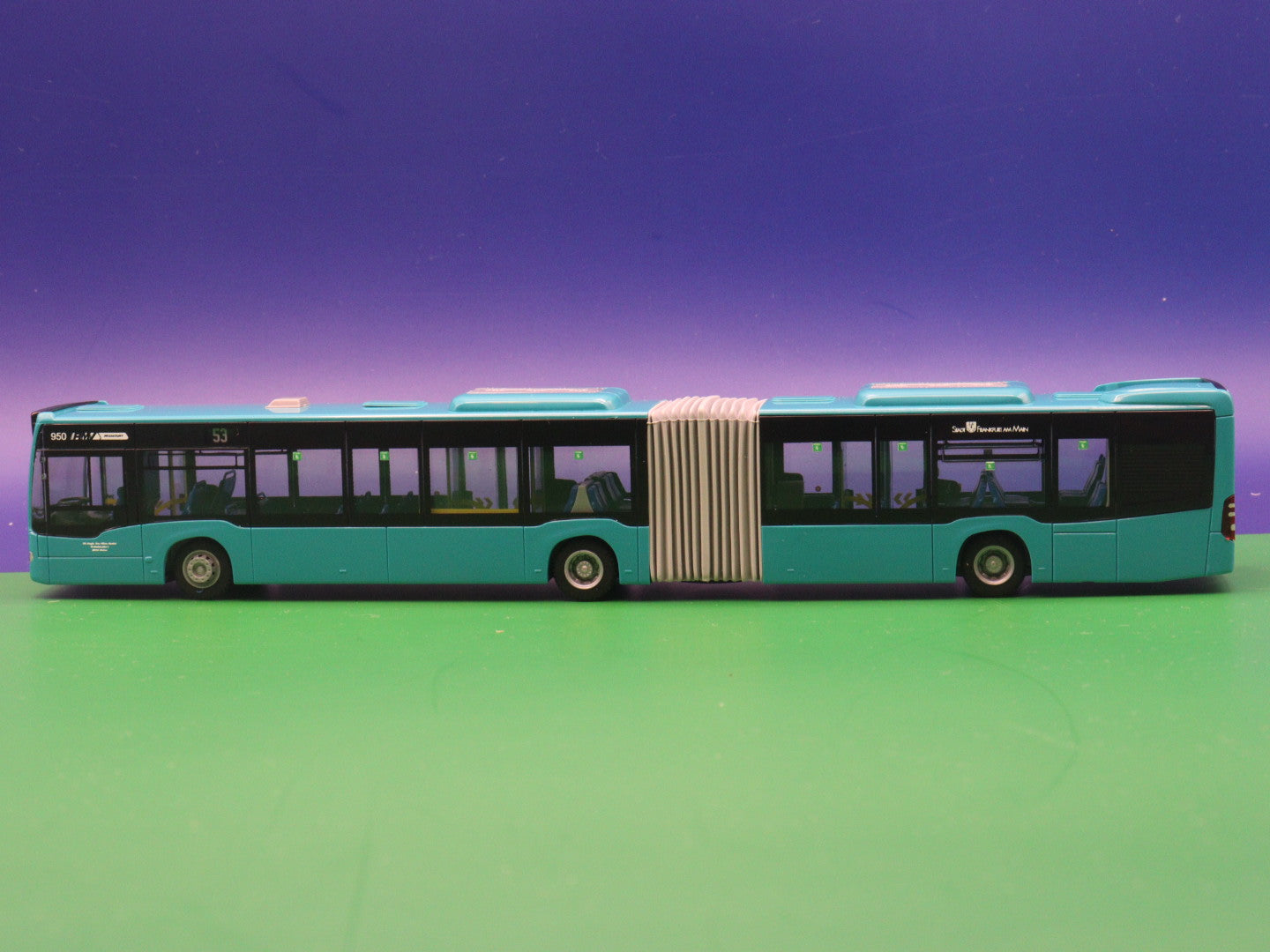 Mercedes Benz Citaro C2 G 12 - TraffiQ Frankfurt am Main - RMV DB Busverkehr Hessen - Modellbus Rietze 73692