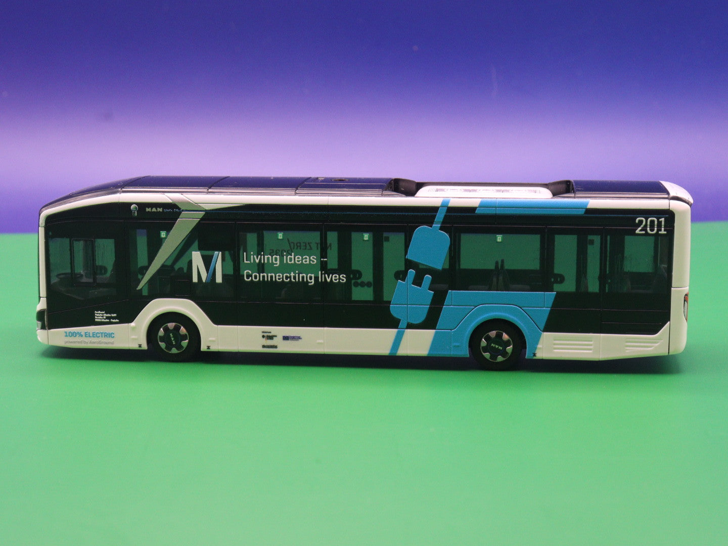 MAN Lions City 12E - Flughafen München - Modellbus Rietze 46342
