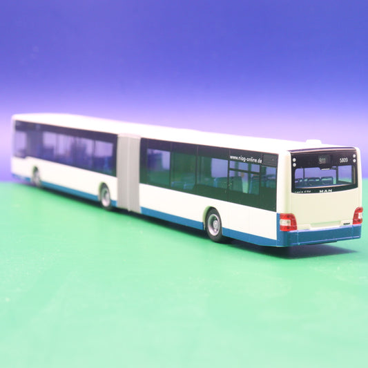 MAN Lions City G - NIAG Moers - GEBRAUCHT OHNE OVP OHNE ZURÜSTTEILE - Modellbus Rietze