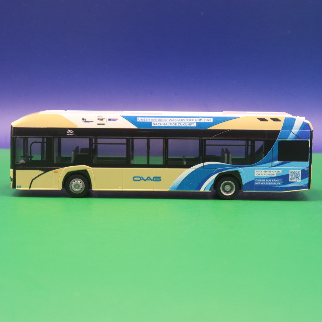 Solaris Urbino 12 H2 Wasserstoff - OVAG Gummersbach - Modellbus Rietze 77023
