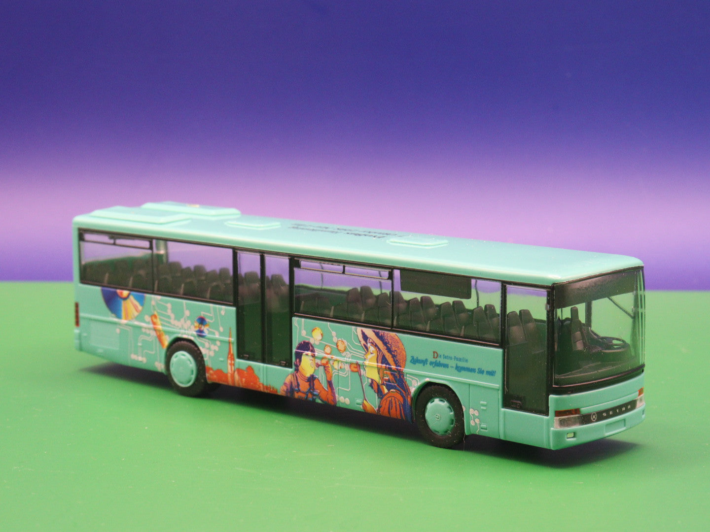 Setra S 315 UL - Zukunft erleben - EvoBus Familientag 17. Okt 1998 Neu Ulm - Modellbus Rietze