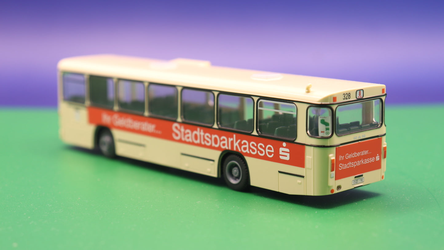 MAN SL 200 - Stadtwerke Osnabrück - Ihr Geldberater Stadtsparkasse - Modellbus Rietze 72308