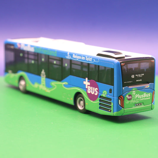 MAN Lions Intercity LE - DB Weser Ems - PlusBus Ostfriesland - Modellbus Rietze 74784