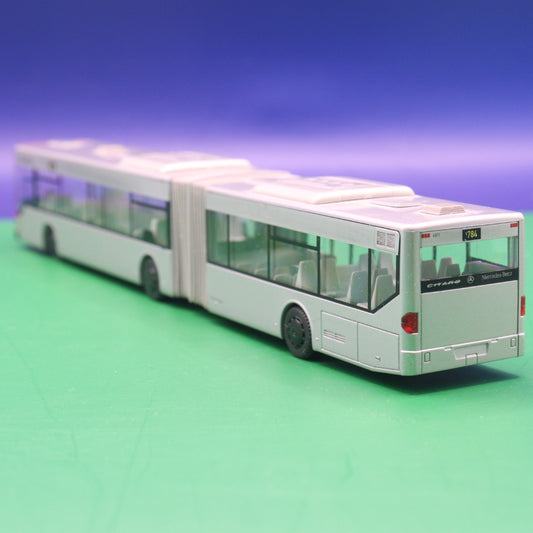 Mercedes Benz Citaro O530 G - Rheinbahn Düsseldorf - Linie 784 D Benrath S - Modellbus Rietze (FALSCHE OVP) (Ohne Zurüstteile)